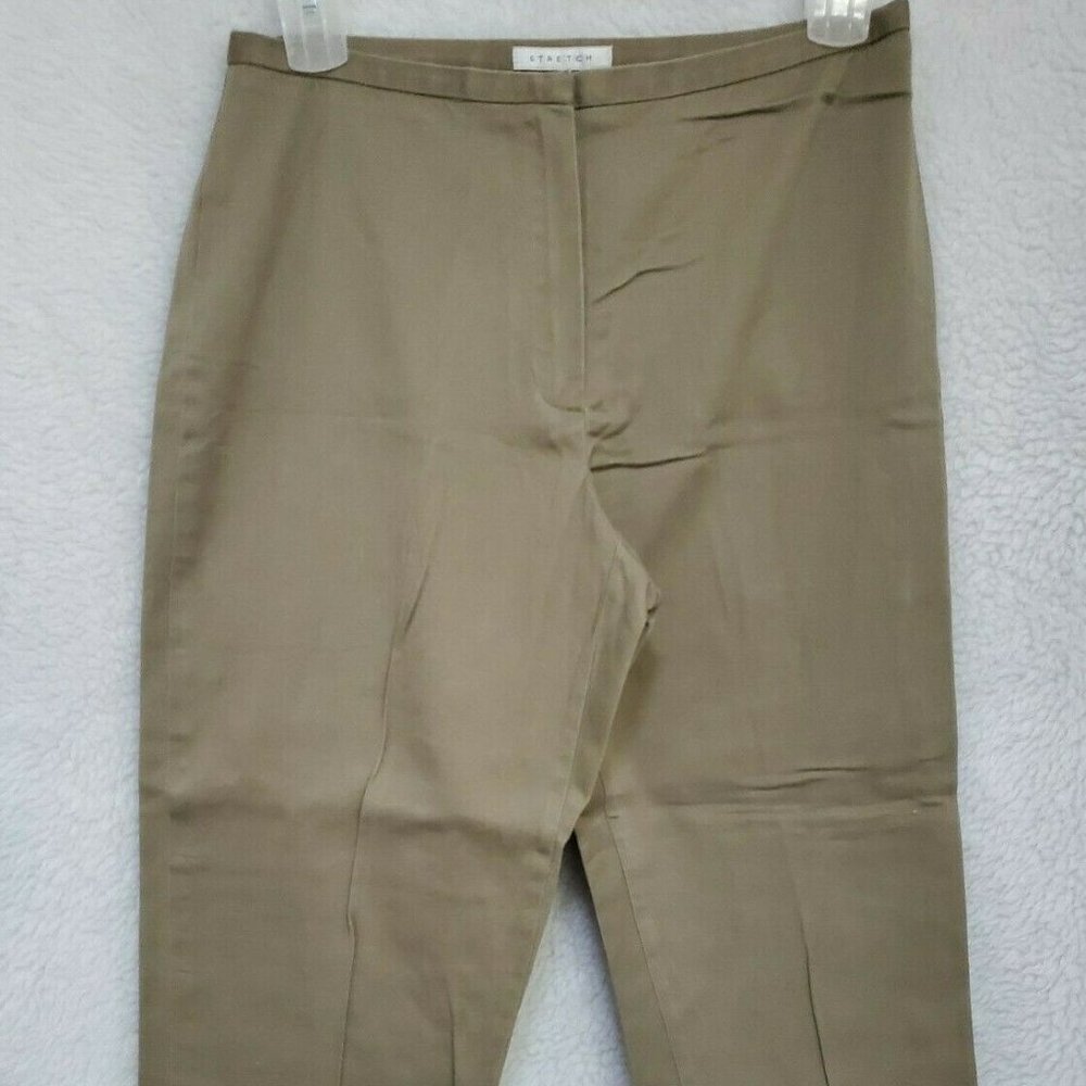 Nine & Company Brownish Green Capri Pants Size 12
